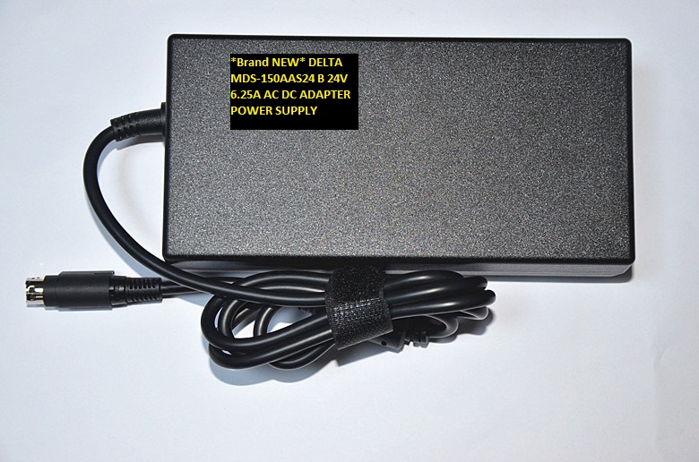 *Brand NEW* DELTA MDS-150AAS24 B 24V 6.25A AC DC ADAPTER POWER SUPPLY - Click Image to Close